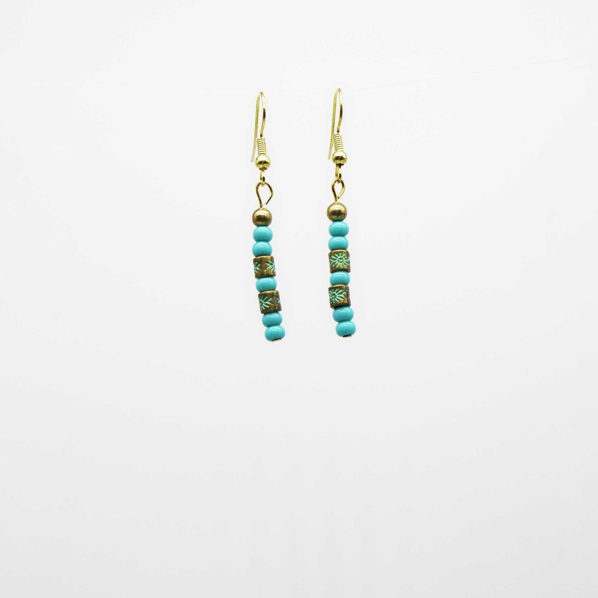Native American Earrings - Unique Design 93