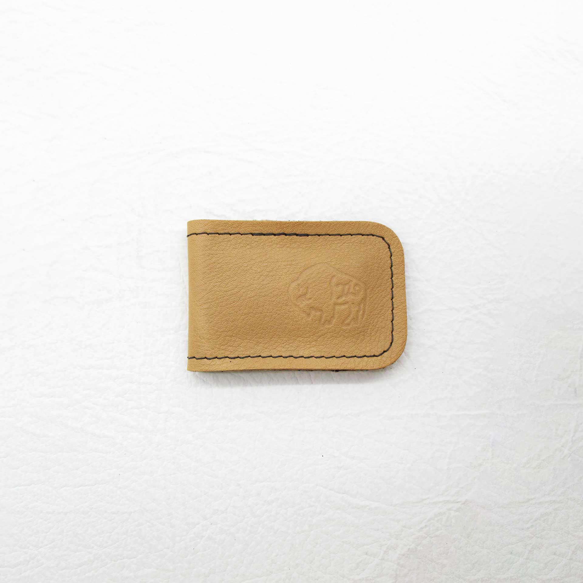 Buffalo Leather Magnetic Money Clip