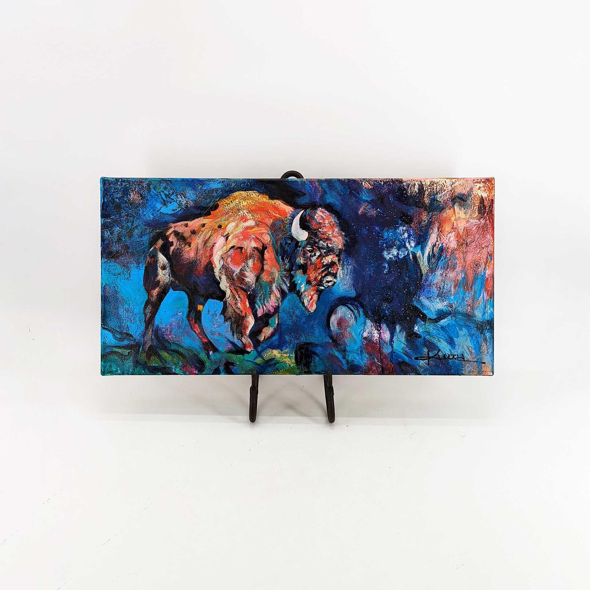 "Corner of Hope and Destiny" - Abstract Original Mixed Media