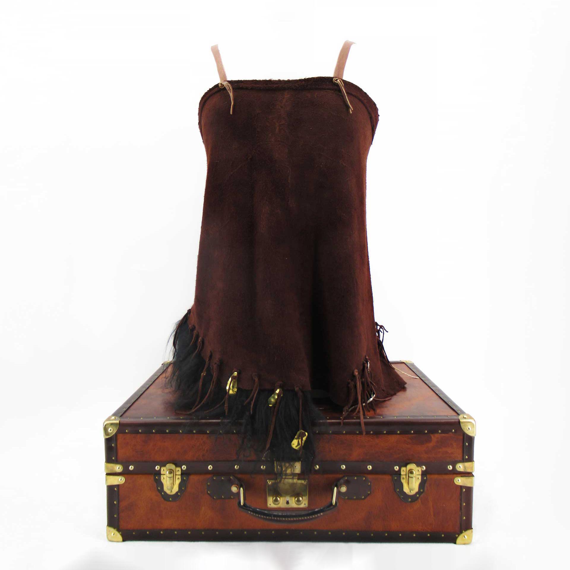 Custom Buffalo Suede Leather Camisole