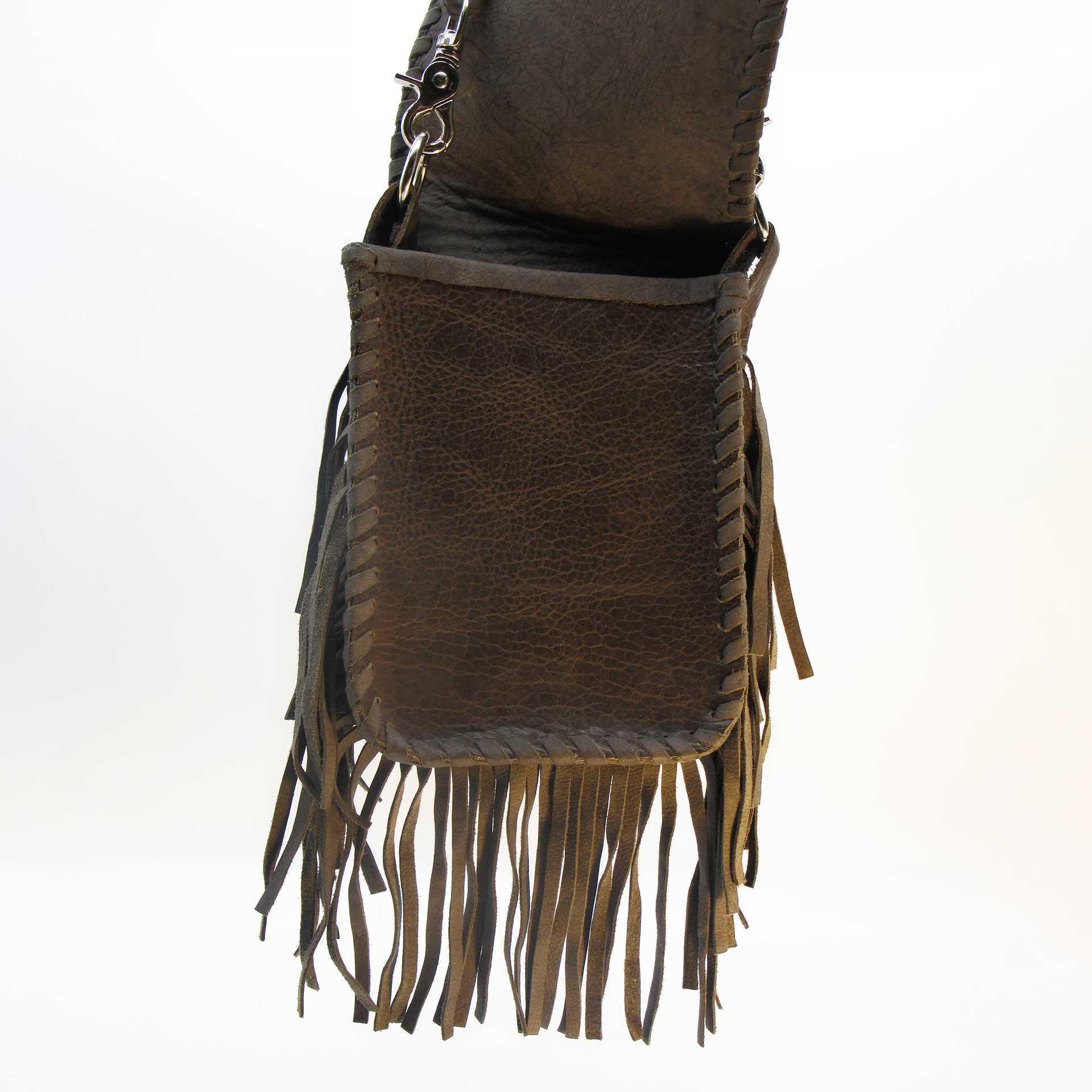 Leather Fringe Purse – Buffalo Billfold Company