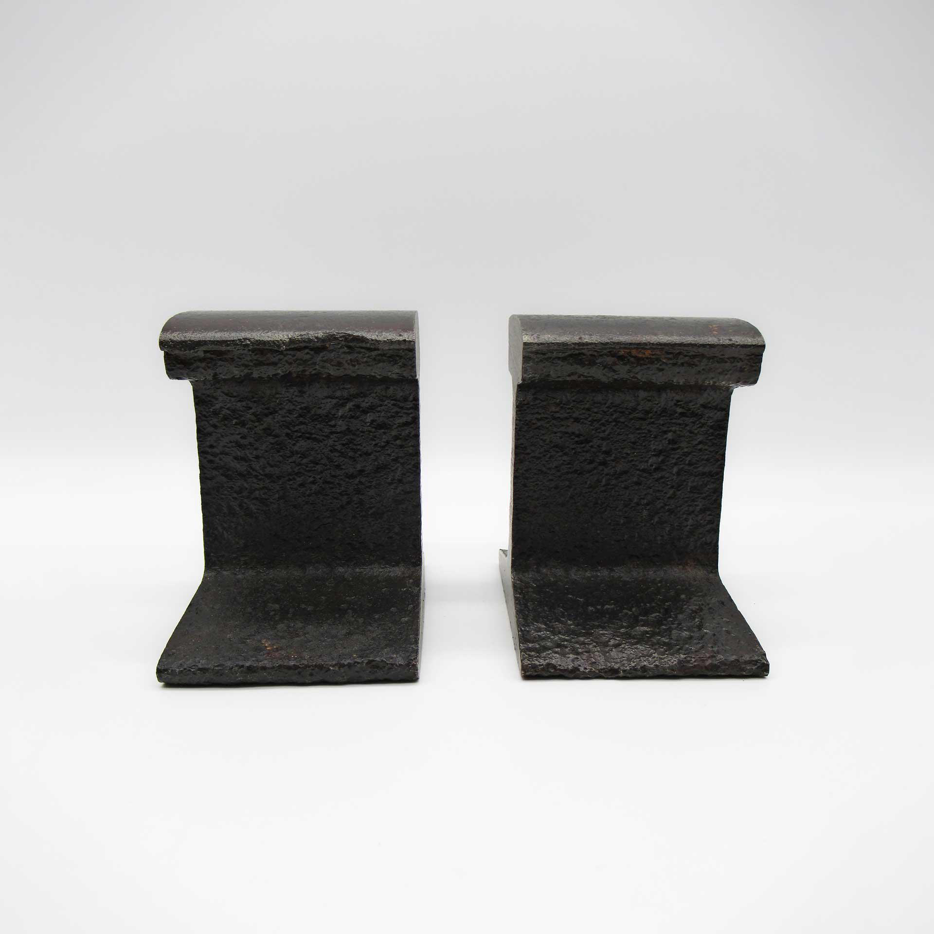 Railroad Solid Rail Bookends