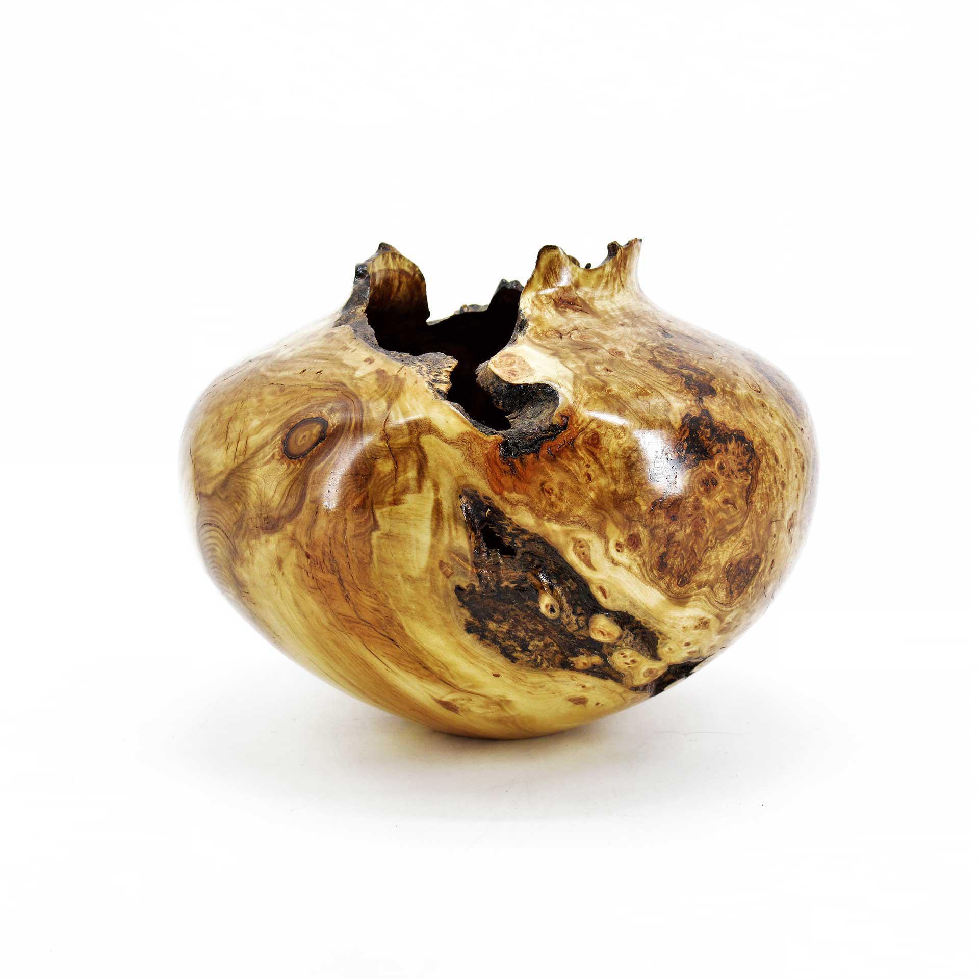 Authentic Hand Turned Aspen Burl .117