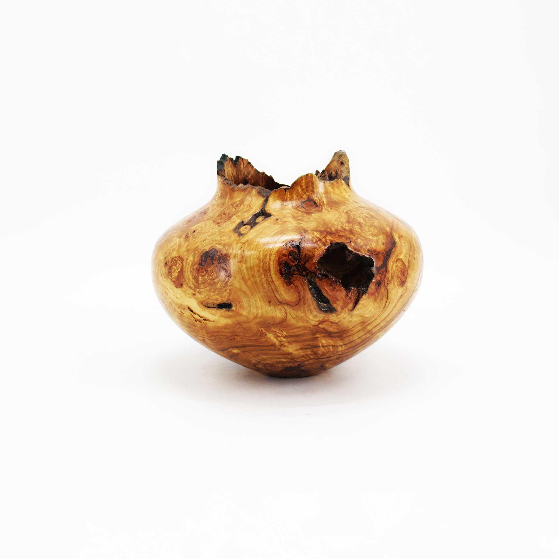Authentic Hand Turned Aspen Burl .119