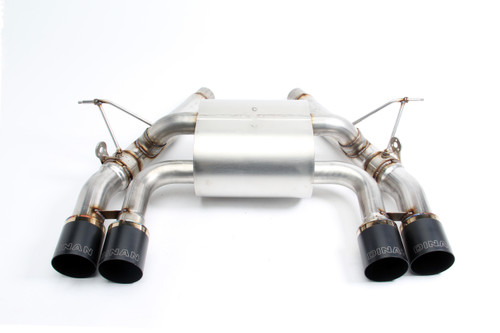 Dinan Free Flow Stainless Exhaust with Black Tips for BMW F80 M3 F82 F83 M4