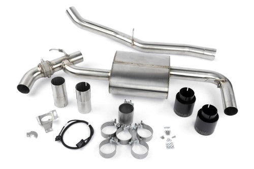 Dinan Valved Axle-Back Exhaust Black - 2016-2023 BMW X1/X2 xDrive28i