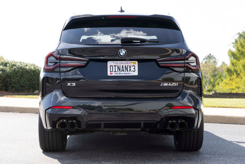 Dinan Performance Valved Cat-Back Exhaust- Black Ceramic Coated Tips - BMW X3 M40i / X4 M40i