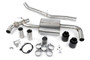 Dinan Valved Axle-Back Exhaust Black - 2016-2023 BMW X1/X2 xDrive28i