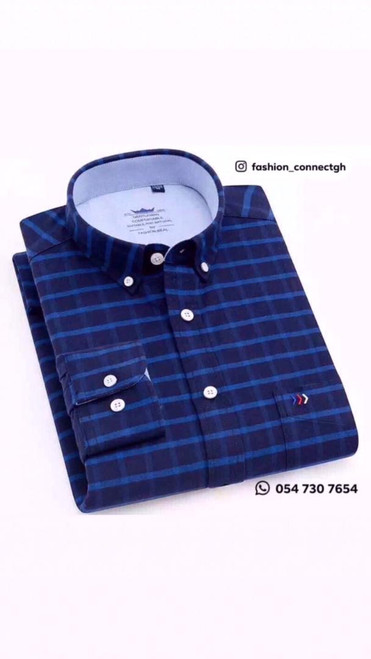 Checked Blue Shirt 03