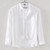 Plain White Chines Neck Shirt