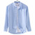 Plain Sea Blue  Chines Neck   Shirt
