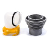 CAMCO 39625 Revolution RV Sewer Kit 20' with Elbow for Sewer Dump and Hose Caps