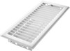 Mobile Home Parts Floor Register 4" X 10" 4 pack White Metal Floor Vent