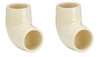 Pipe Fitting, CPVC Elbow, 90 Degree, 3/4-In., 2-Pk.