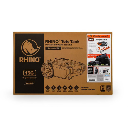 RHINO PORTABLE HOLDING TANK, 15 GAL