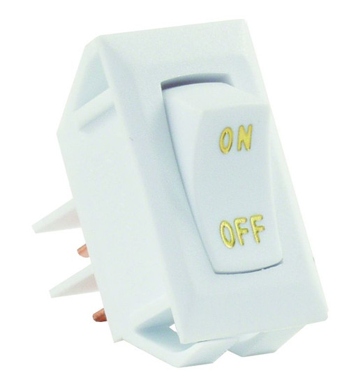 1pk 12V ON/OFF SWITCH WHITE