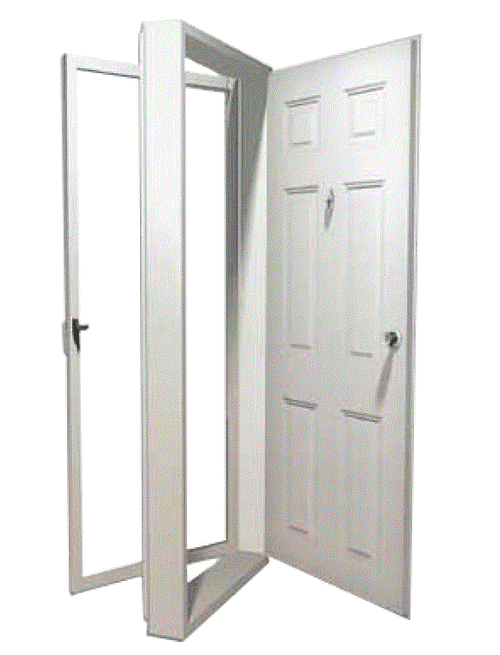 How to measure combo mobile home doors