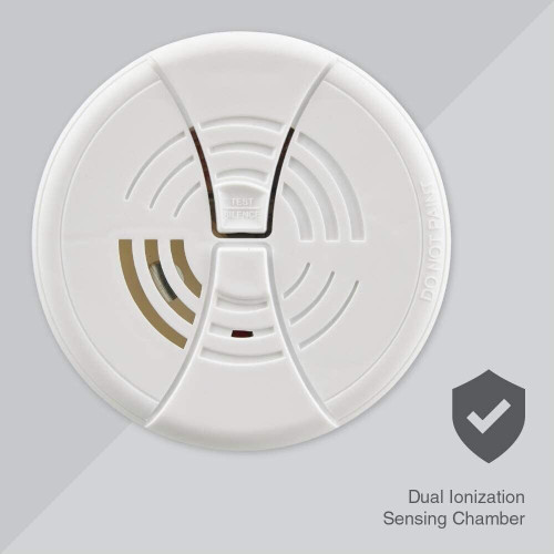 First Alert BRK FG250B Dual Ionization Smoke Alarm with 9-Volt Battery