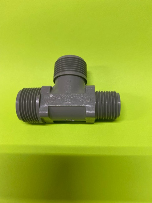 QEST PLUMBING TEE 3/4" X 1/2" X 3/4 "