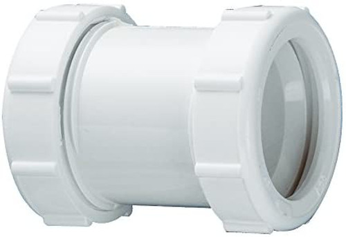 Plastic Straight Double Slip-Joint Extension Coupling,No 46WK