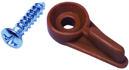 WP-8831C PACK (8) BROWN MOBILE HOME STORM WINDOW SCREEN CLIPS