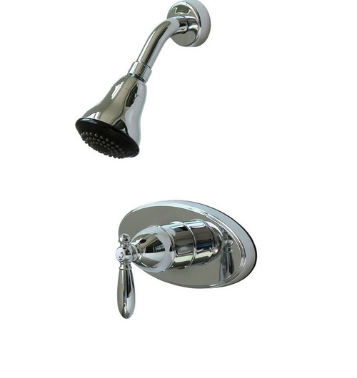 Chrome Mobile Home Single Lever Pressure Balancing Shower-Only