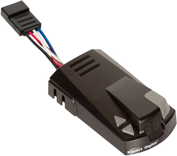 Husky 31898 Escort Digital Trailer Brake Controller With Flat Connector