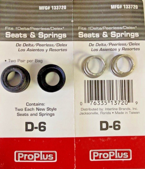 Proplus Seats and Springs 2 pairs