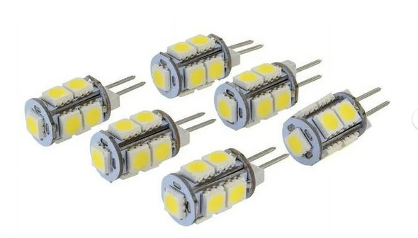 Valterra Products DG726116VP Bulb Replacement LED - Overhead/Top Mount G4/JC10 6pk