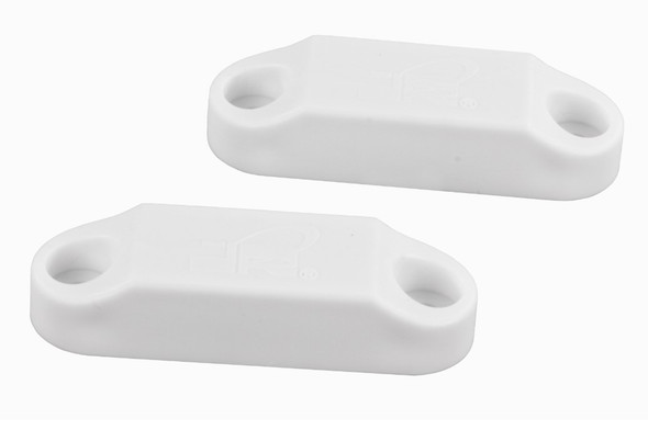 WHITE MAGNETIC BAGGAGE DOOR CATCH