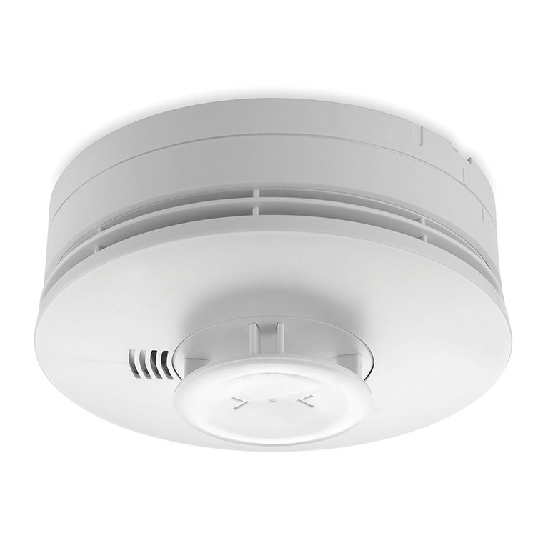 5800SMOKEV wireless photoelectric multi-criteria detector capable of detecting smoke, heat, rate of rise and low temperature.