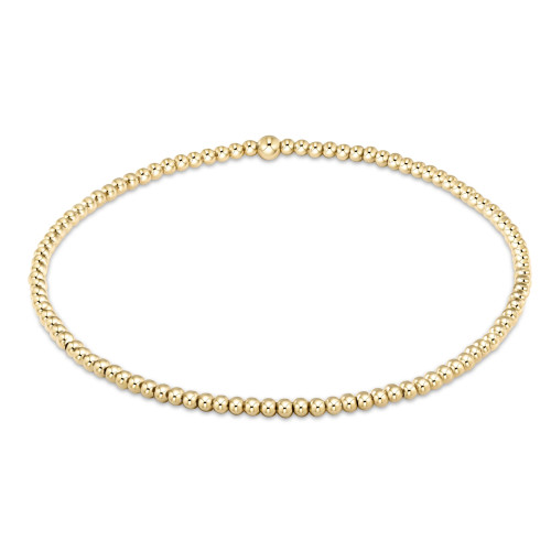 Classic Gold Bracelet 2mm