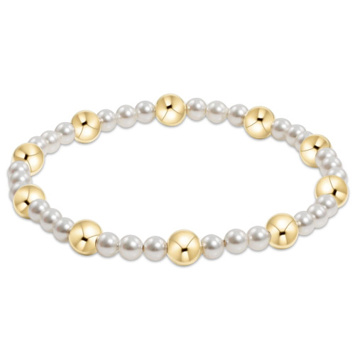 Classic Pearl Sincerity Bracelet 6mm