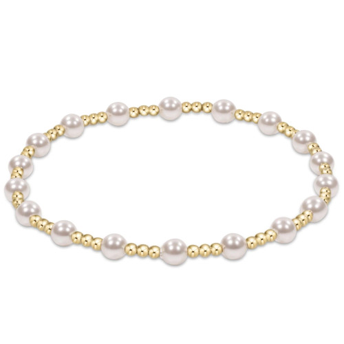 Classic Pearl Sincerity Bracelet 4mm