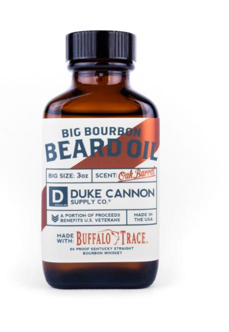 Big Bourbon Beard Oil