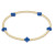 Cross Small 2mm Gold Bracelet - Cobalt