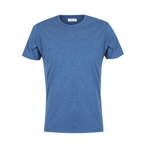 Solid men round neck T-shirts