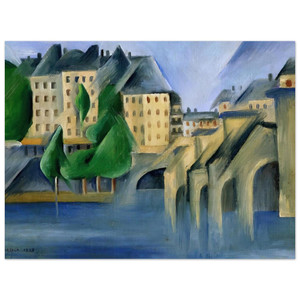 Tarsila do Amaral  New Bridge Aluminum Print
