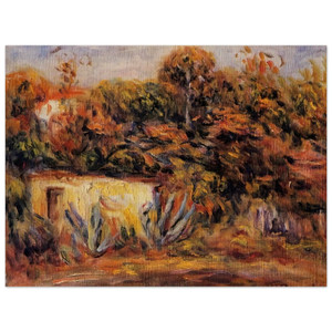 PierreAuguste Renoir  Cabin with Aloe Plants Wood Print