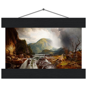Thomas Moran Wilds of Lake Superior Museum Matte Poster Hanger