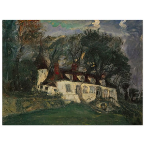Chaim Soutine  HOUSE AT OISEME 1934 Wood Print