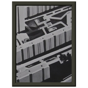 Gerhard Richter  TOWNSCAPE SL 1969 0 Premium Metal Framed Art Print / Poster