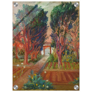 Salvador Dali  THE VEGETABLE GARDEN OF LLANER Acrylic Print