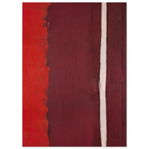 Barnett Newman  Untitled I Fine Art Poster / Art Print