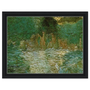 Salvador Dali  SEA VIEW 1919 Framed Canvas