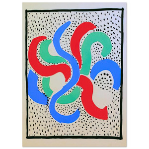 Sonia Delaunay  COMPOSITION 28 Fine Art Poster / Art Print