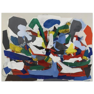 Robert Goodnough  Adventure II  1963 Aluminum Print