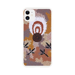 Clifford Possum Tjapaltjarri - Eagle Dreaming at Mt Allan - 1989 Clear case
