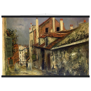 Utrillo Mimi Pinson House Museum-Quality Matte Paper Poster with Hanger