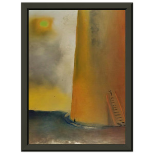 Salvador Dali  TOWER 1 Premium Metal Framed Art Print / Poster